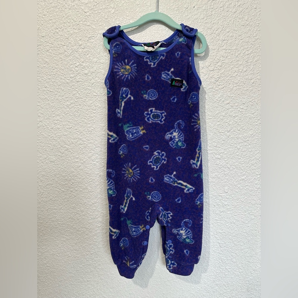 REI Kid’s Fleece Romper “Thaw” 2T